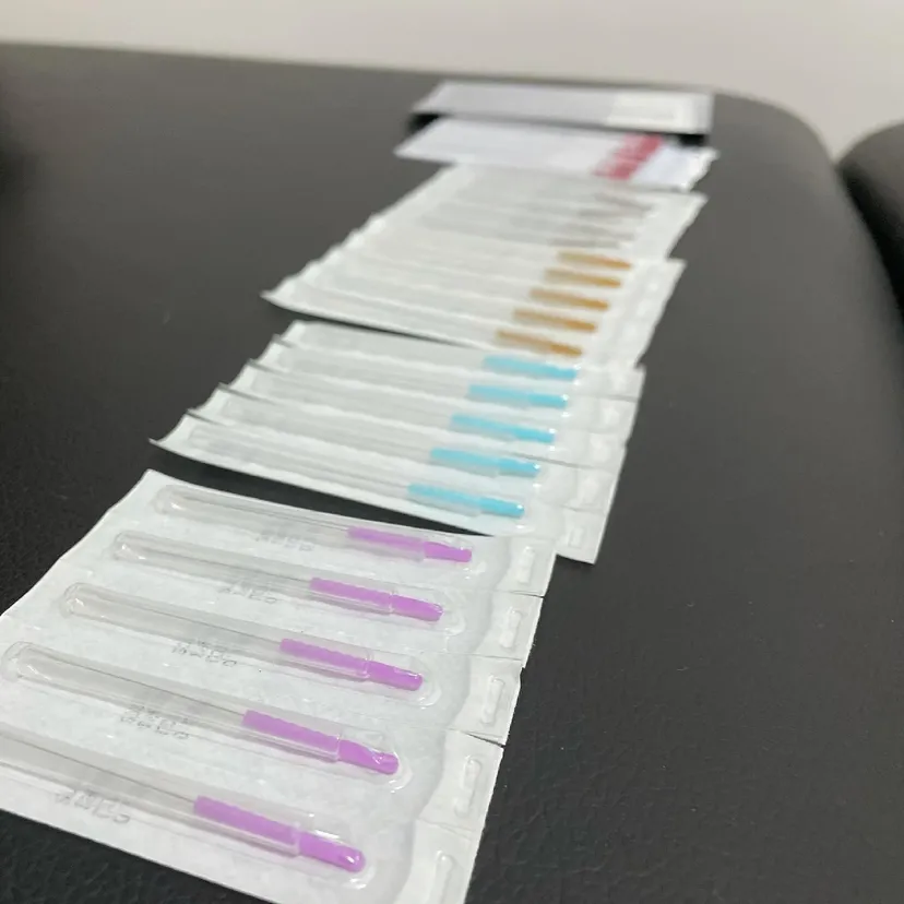 Acupuncture needles packaging